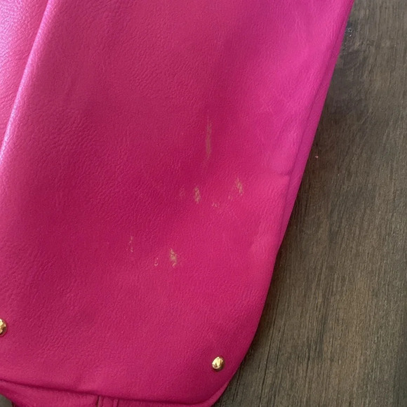 Ralph Lauren RLL Littlebury Tote Bag Rose Pink Gold - Picture 4 of 11